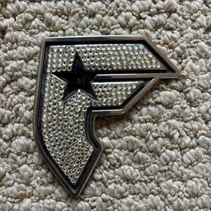 Famous stars and straps belt buckle with rhinestones fsas blink 182 travisbarker